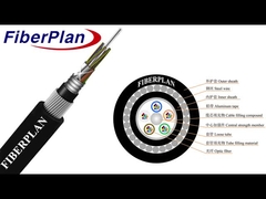GYTA33 광케이블 4 6 8 12 24 48 코어 G652D SM 수중 가열 된 장갑 철선